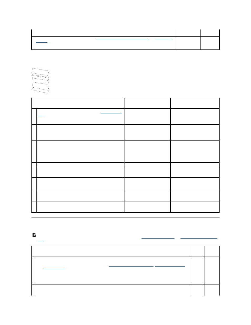 Abnormal noise, Creased/stained paper | Dell 2135cn Color Laser Printer User Manual | Page 150 / 260