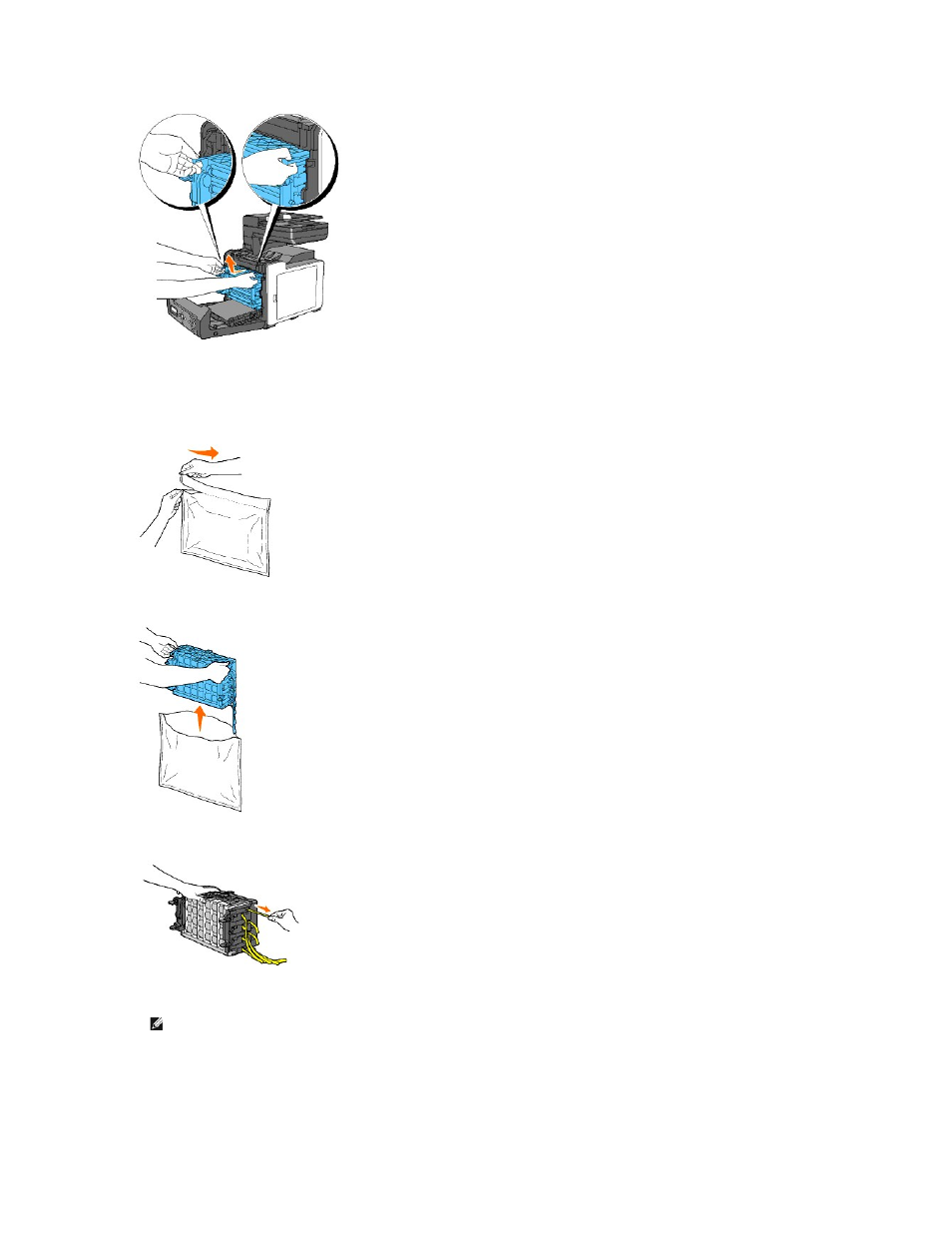 Installing the phd unit | Dell 2135cn Color Laser Printer User Manual | Page 173 / 260