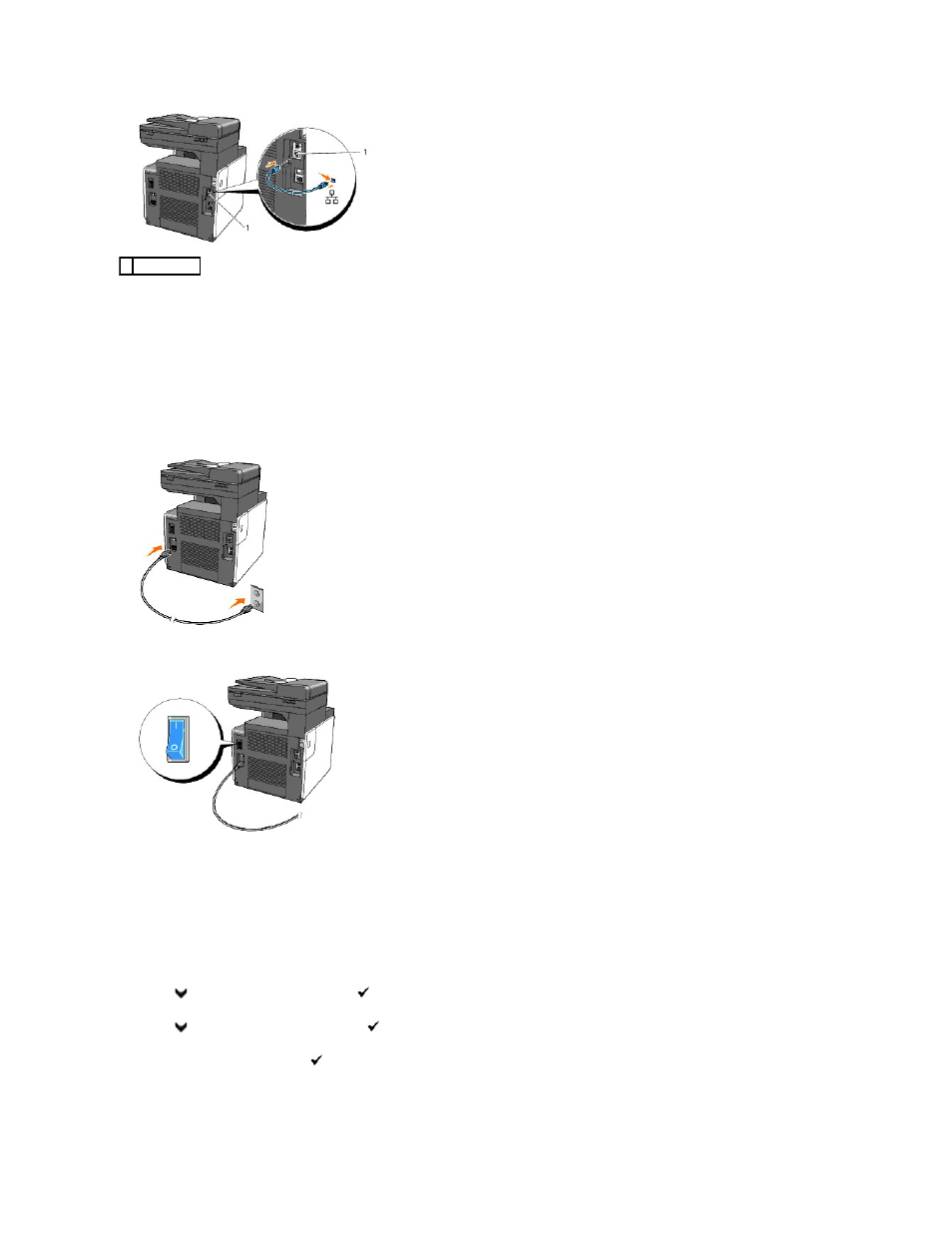 Turn on the printer, Print and check the system settings page | Dell 2135cn Color Laser Printer User Manual | Page 209 / 260