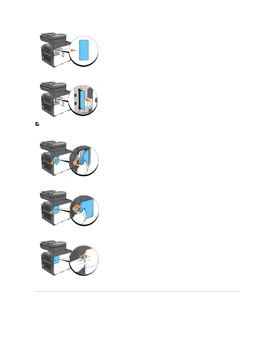 Print and check the system settings page | Dell 2135cn Color Laser Printer User Manual | Page 246 / 260