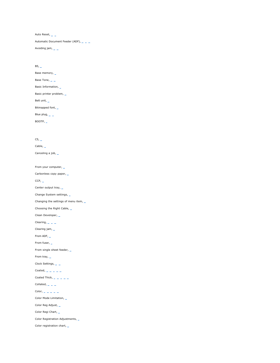 Dell 2135cn Color Laser Printer User Manual | Page 3 / 260