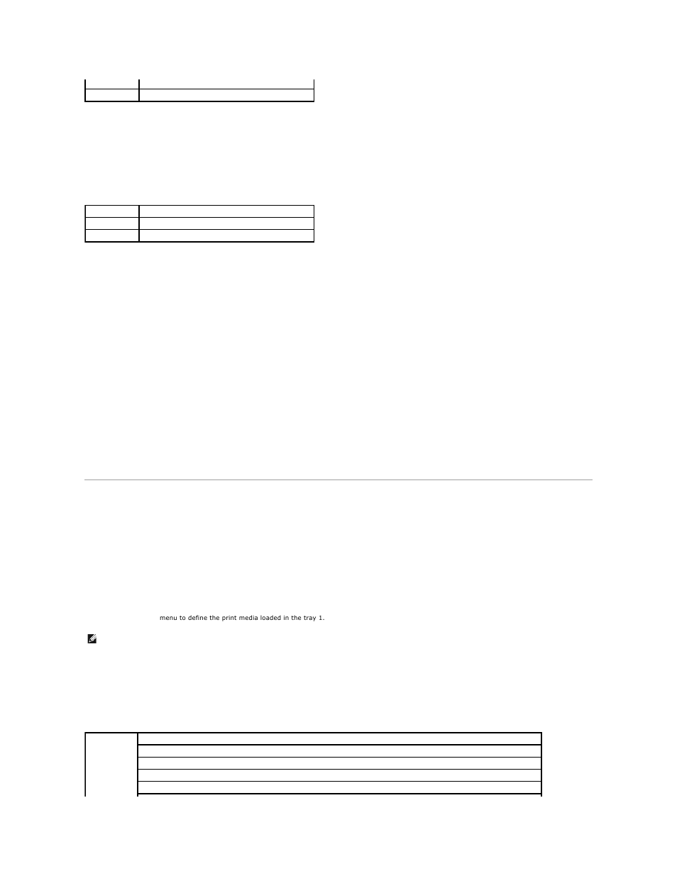 Using the setup menus, Secure receive, Completed fax | Pending fax, Defaults settings, Tray settings | Dell 2135cn Color Laser Printer User Manual | Page 48 / 260