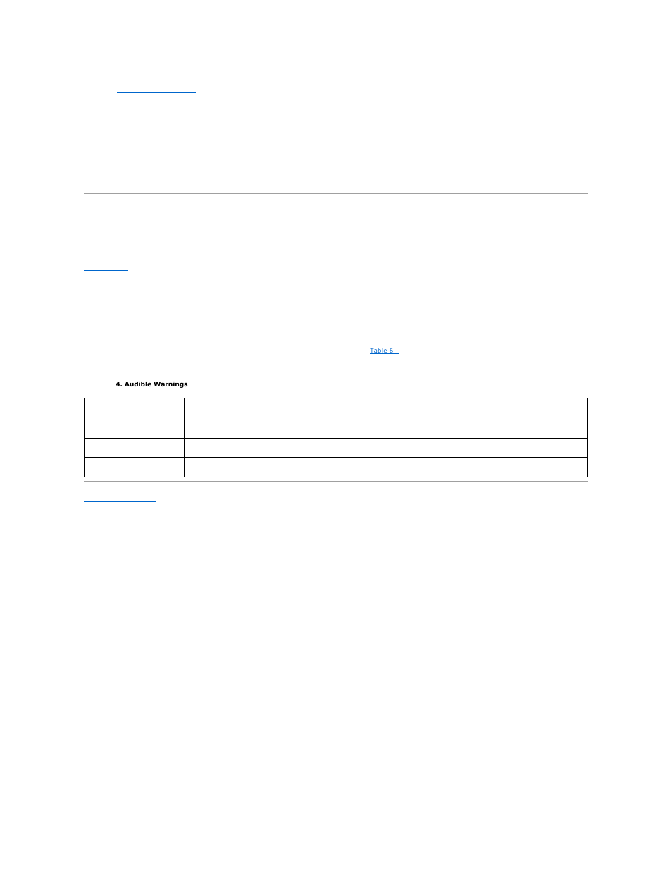 Scsi cable and connector problems, Audible warnings | Dell PERC 4/DC User Manual | Page 85 / 92
