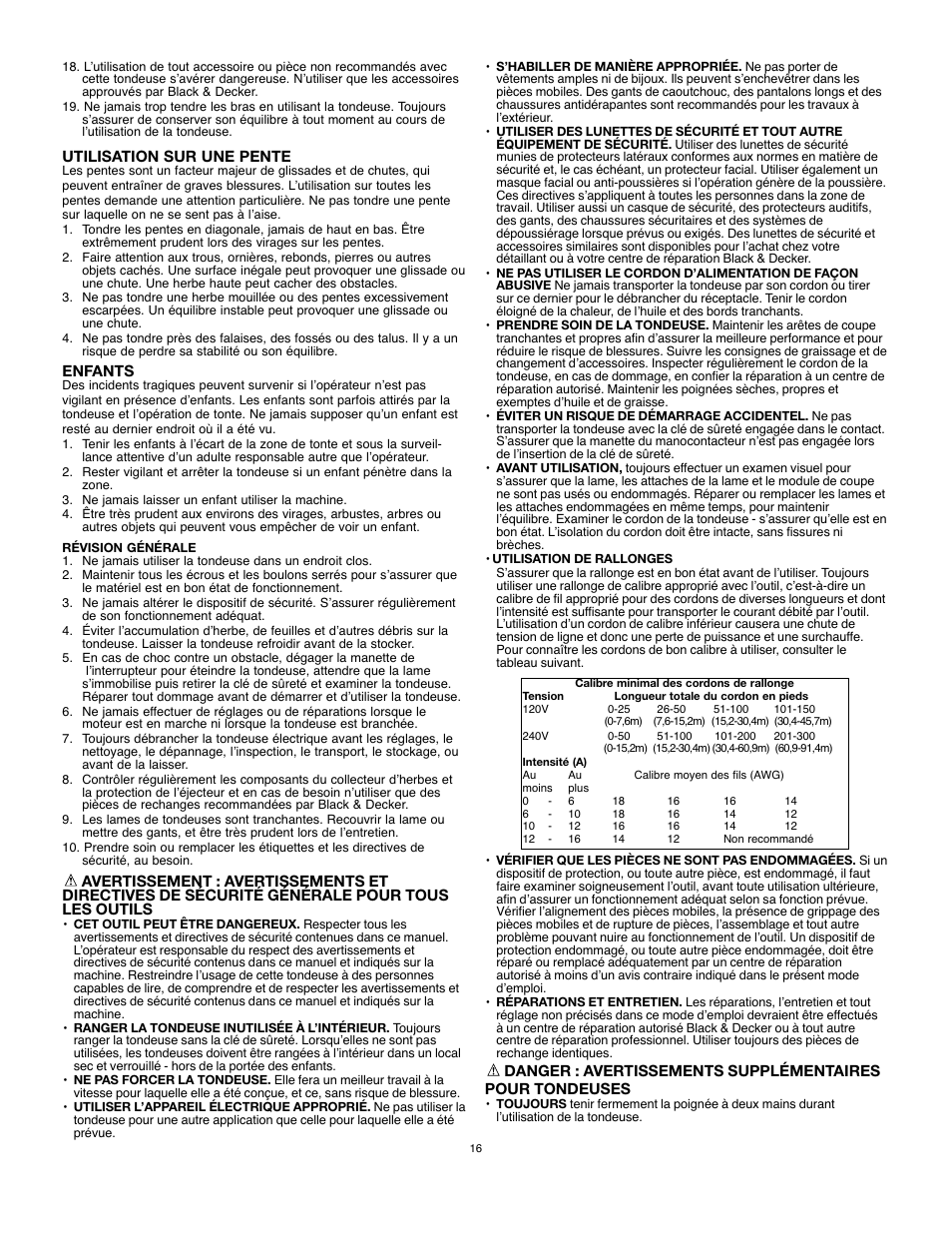 Black & Decker 90514757 User Manual | Page 16 / 32