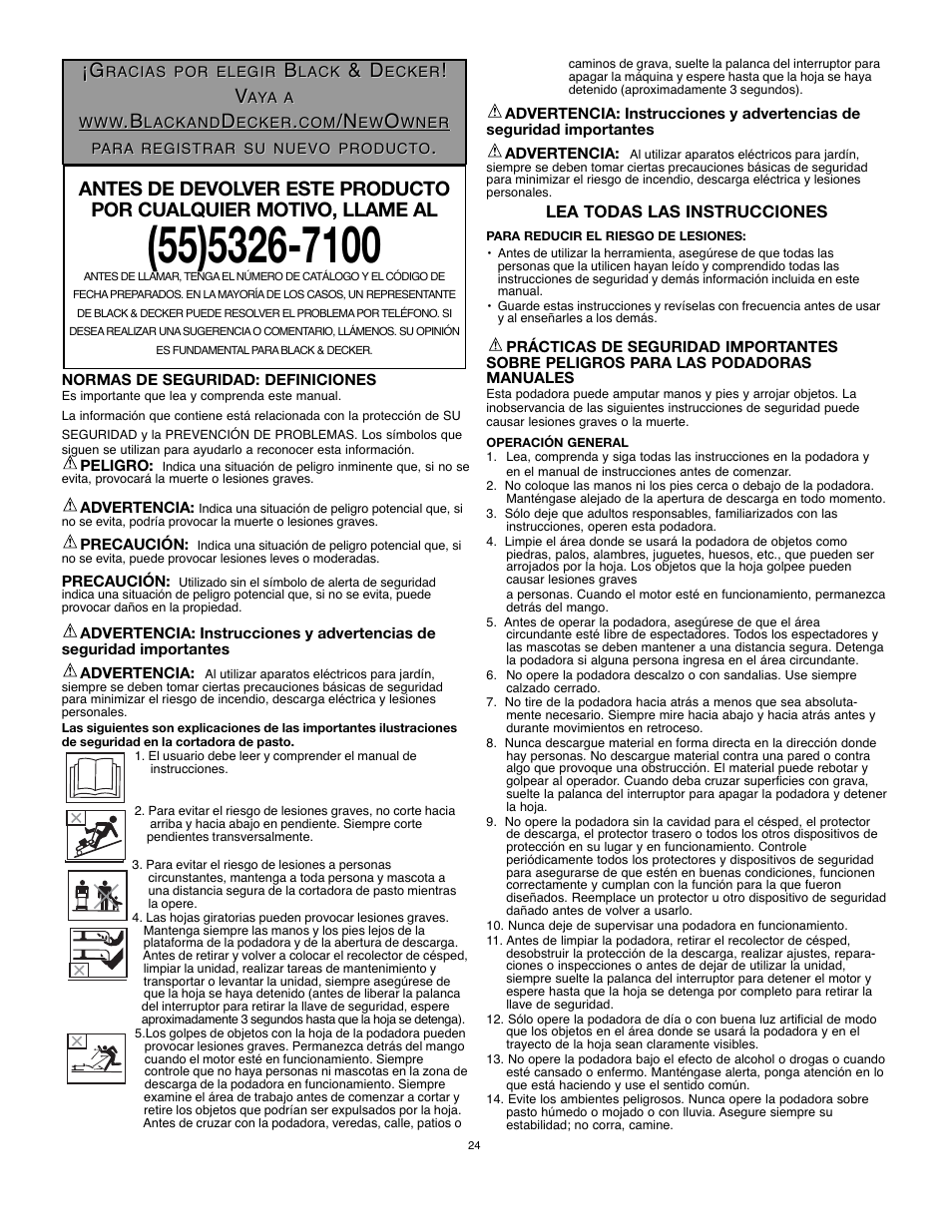 Black & Decker 90514757 User Manual | Page 24 / 32