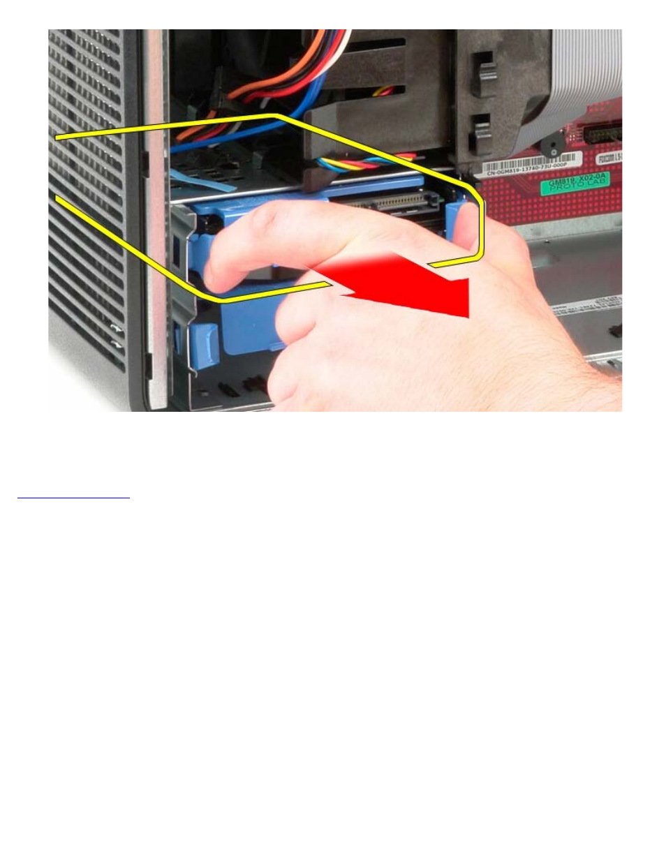 Replacing the hard drive | Dell OptiPlex 780 User Manual | Page 38 / 89