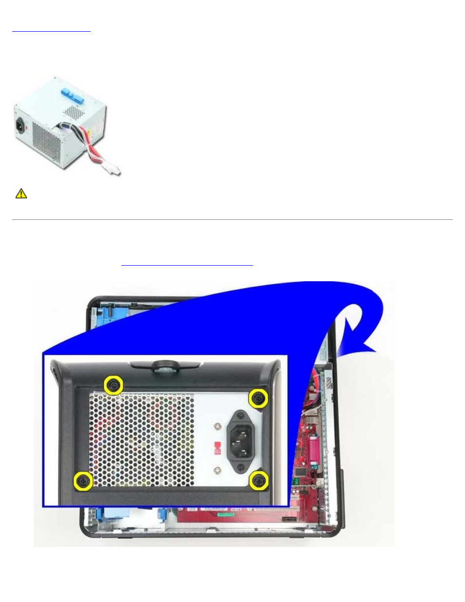 Power supply, Removing the power supply | Dell OptiPlex 780 User Manual | Page 39 / 89