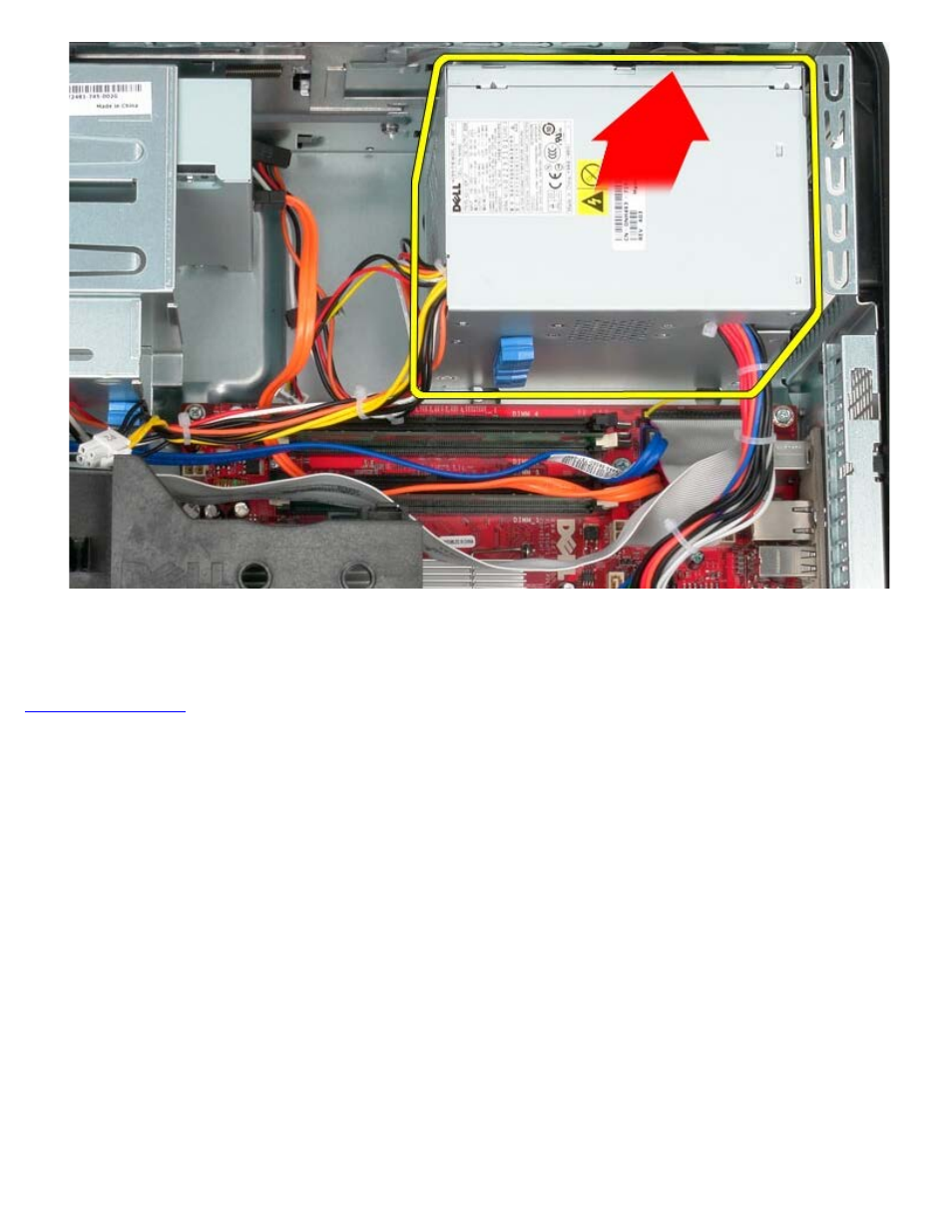 Replacing the power supply | Dell OptiPlex 780 User Manual | Page 46 / 89