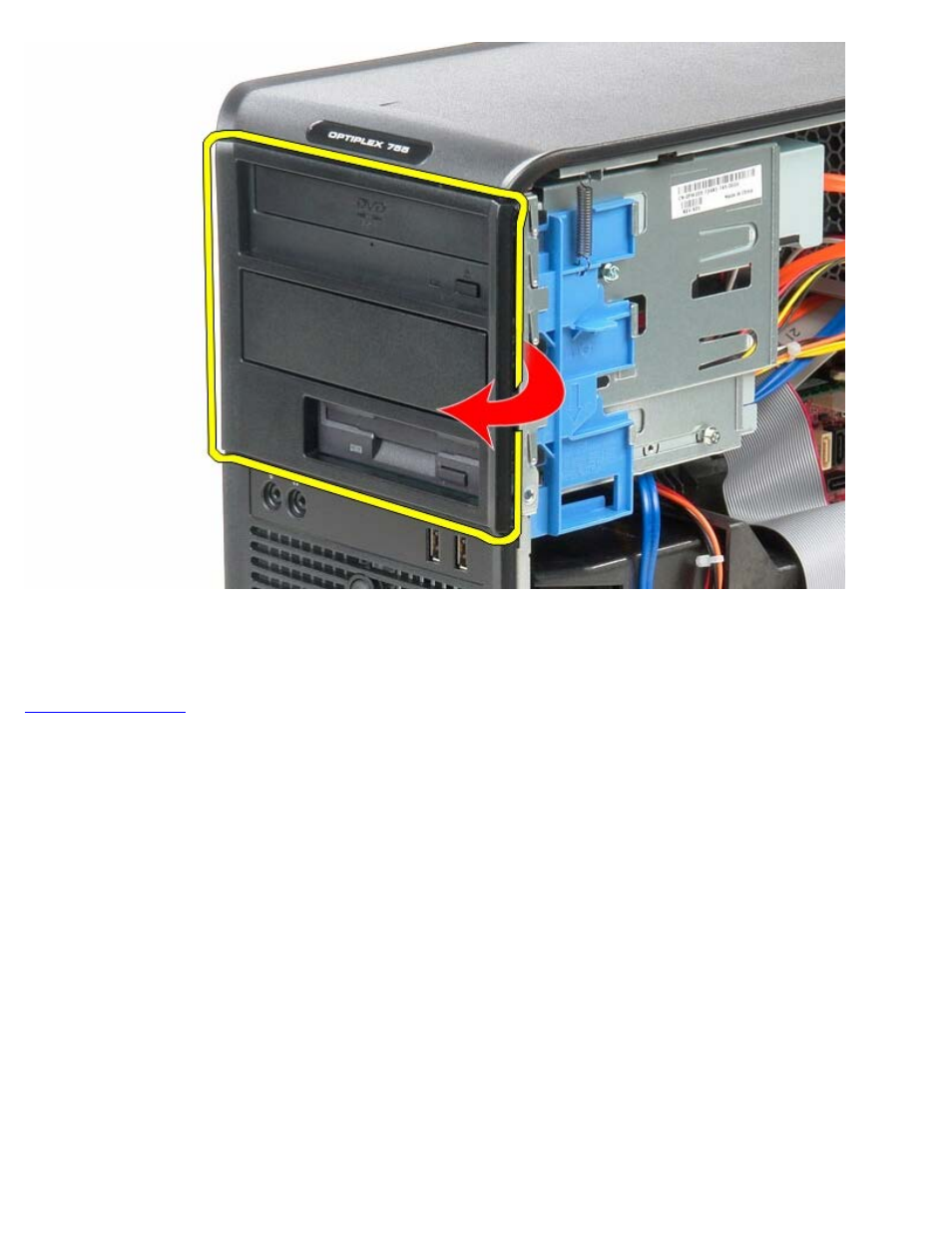 Replacing the drive cover | Dell OptiPlex 780 User Manual | Page 51 / 89