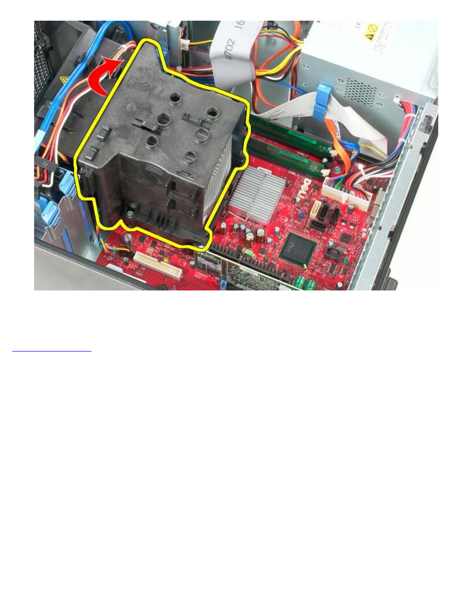 Replacing the heat sink | Dell OptiPlex 780 User Manual | Page 76 / 89