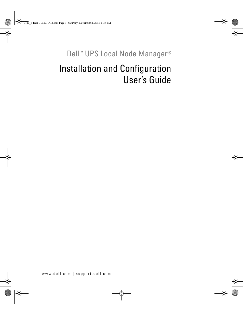 Dell UPS 1000T User Manual | 147 pages