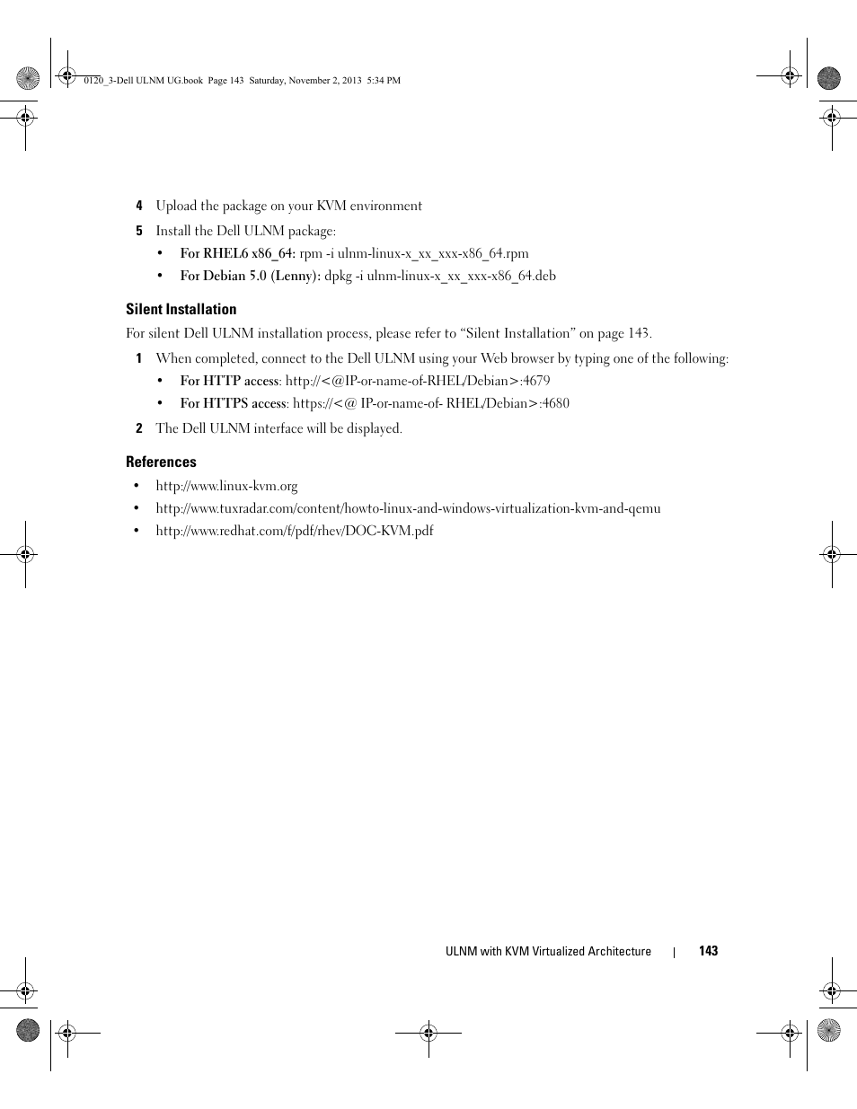 Silent installation, References | Dell UPS 1000T User Manual | Page 143 / 147