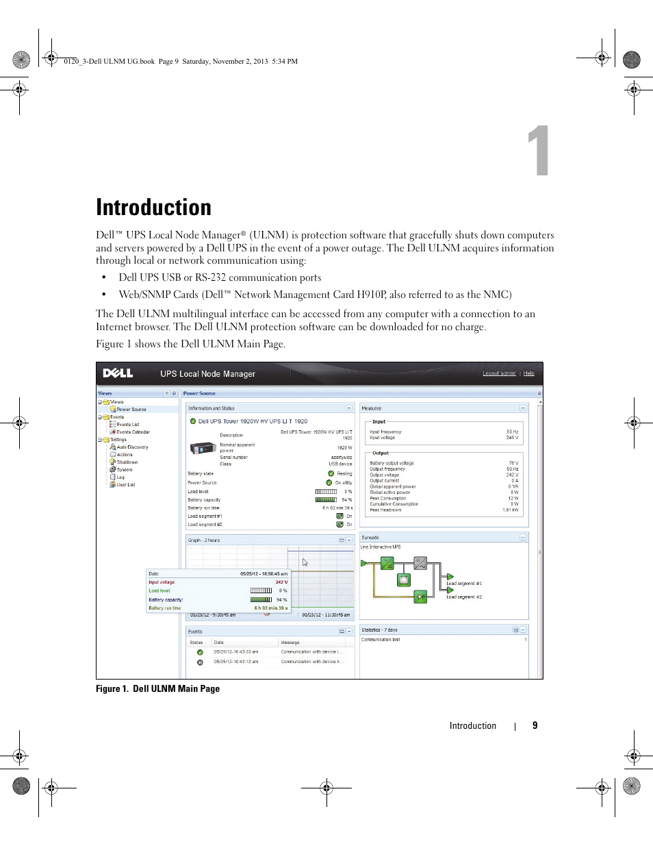 Introduction, 1 introduction | Dell UPS 1000T User Manual | Page 9 / 147