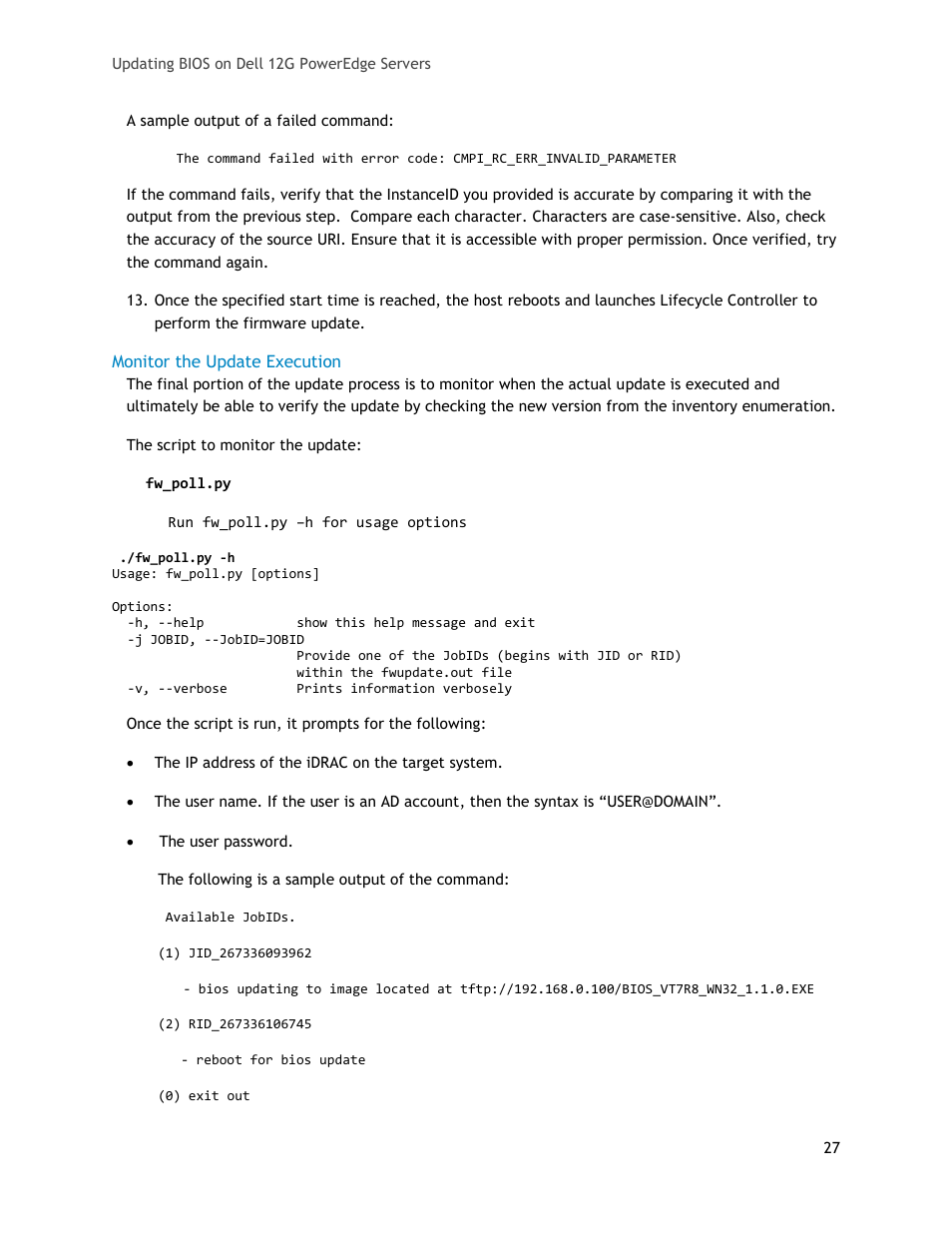 Dell POWEREDGE R620 User Manual | Page 27 / 29