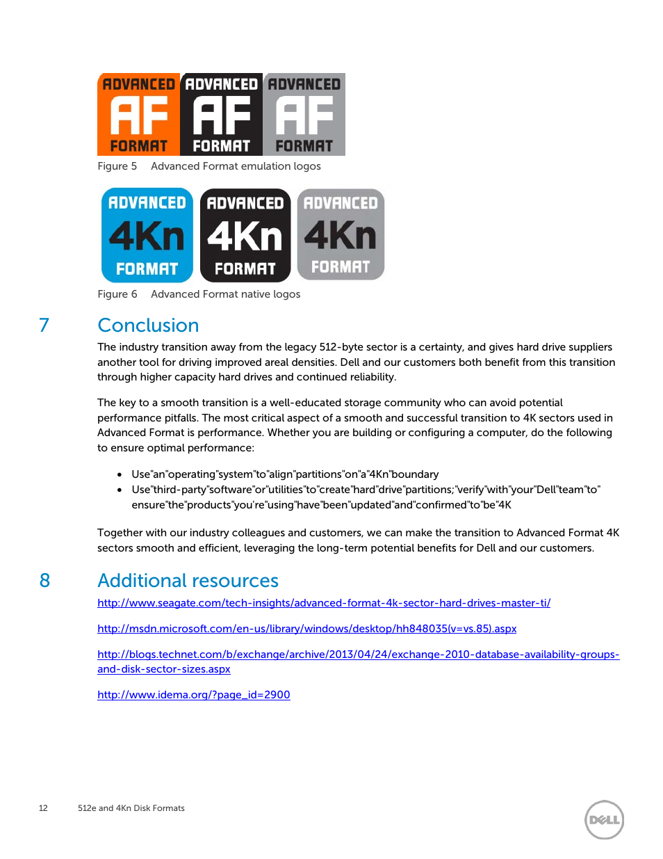 7 conclusion, 8 additional resources, Conclusion | Additional resources, 7conclusion, 8additional resources | Dell PowerEdge T630 User Manual | Page 12 / 12