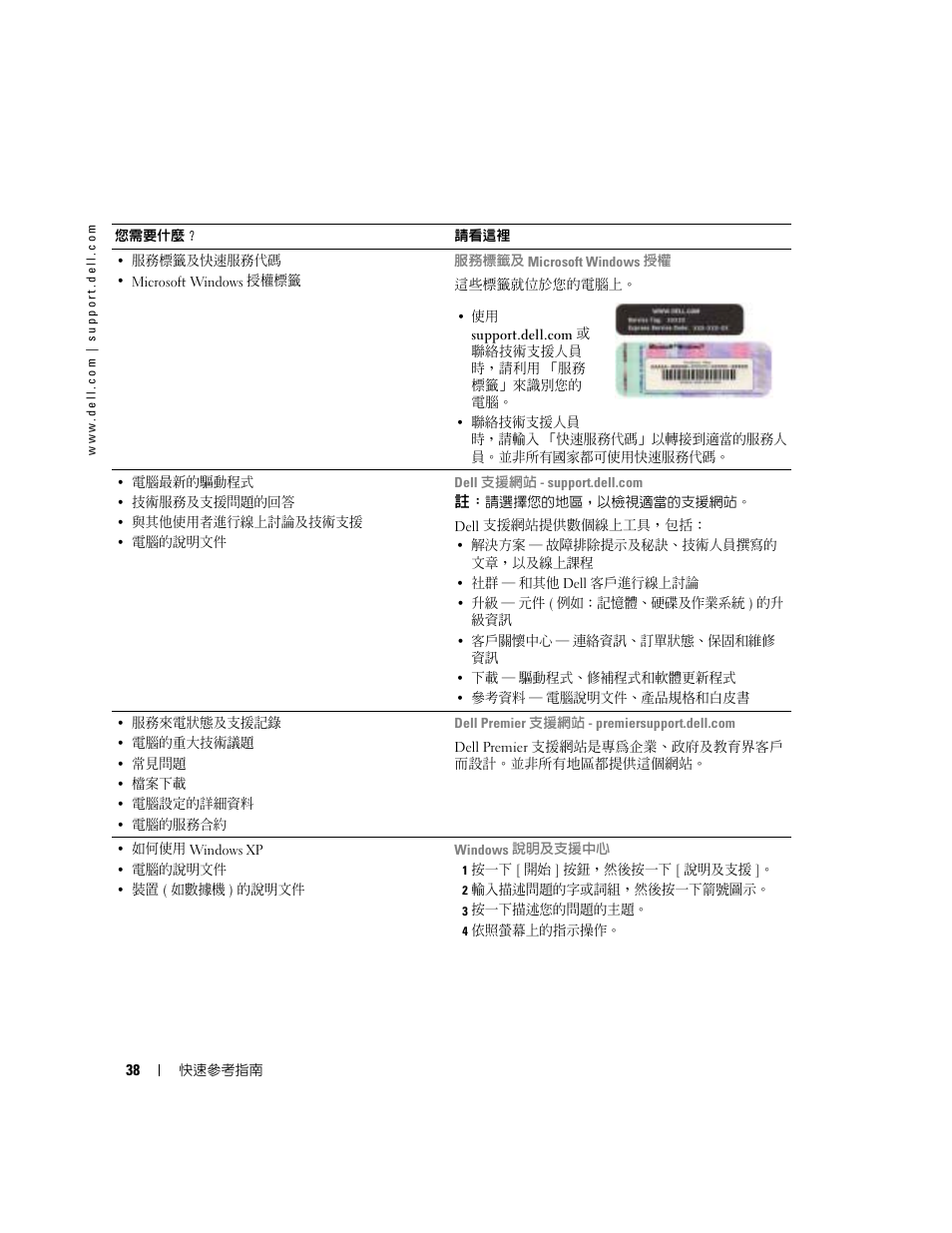 Dell OptiPlex 170L User Manual | Page 38 / 128