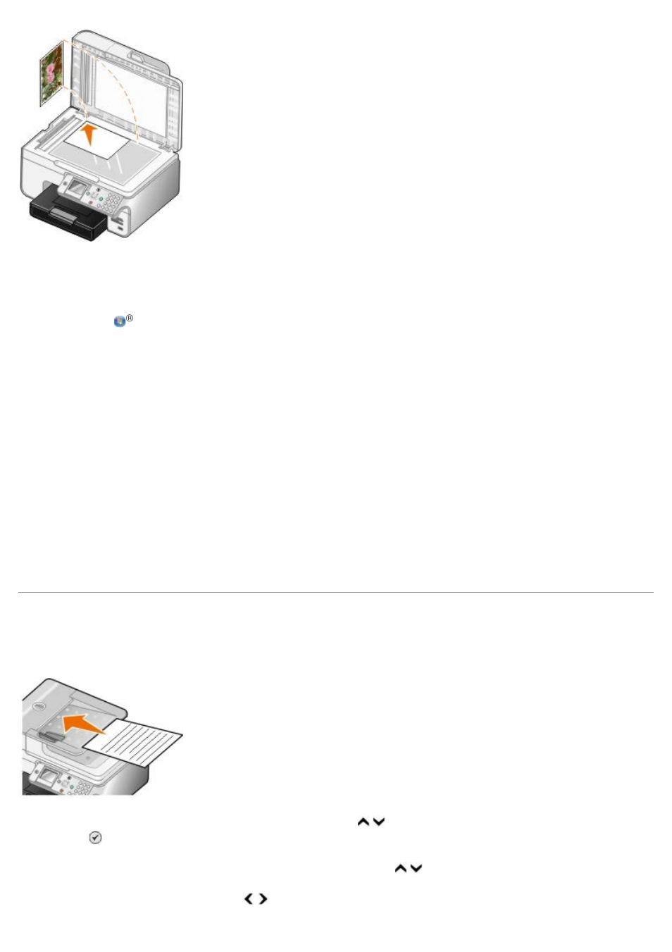 Copying a two-sided document | Dell 966 All In One Photo Printer User Manual | Page 113 / 135