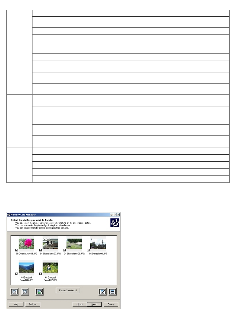 Using memory card manager | Dell 966 All In One Photo Printer User Manual | Page 29 / 135