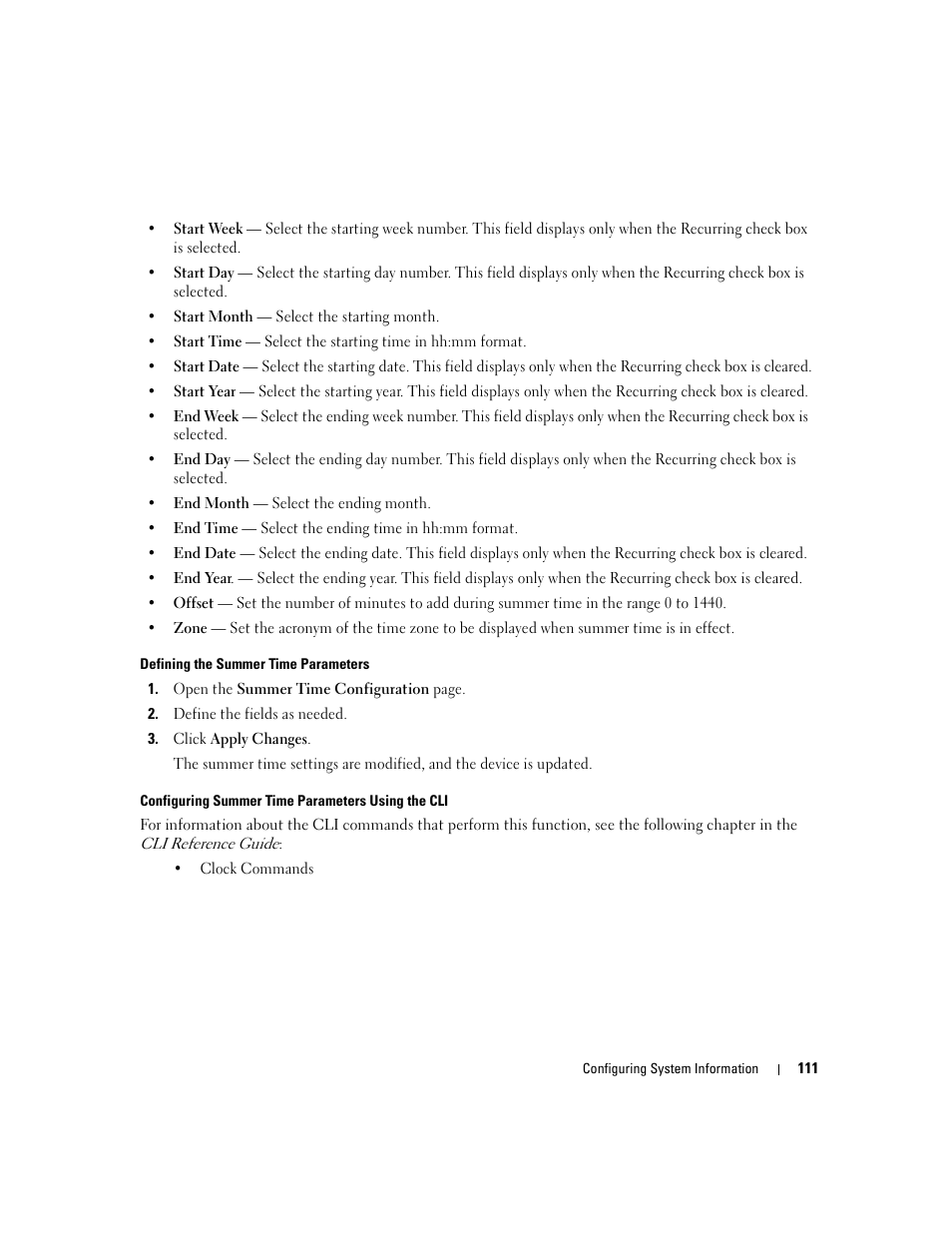 Dell POWEREDGE M1000E User Manual | Page 113 / 737