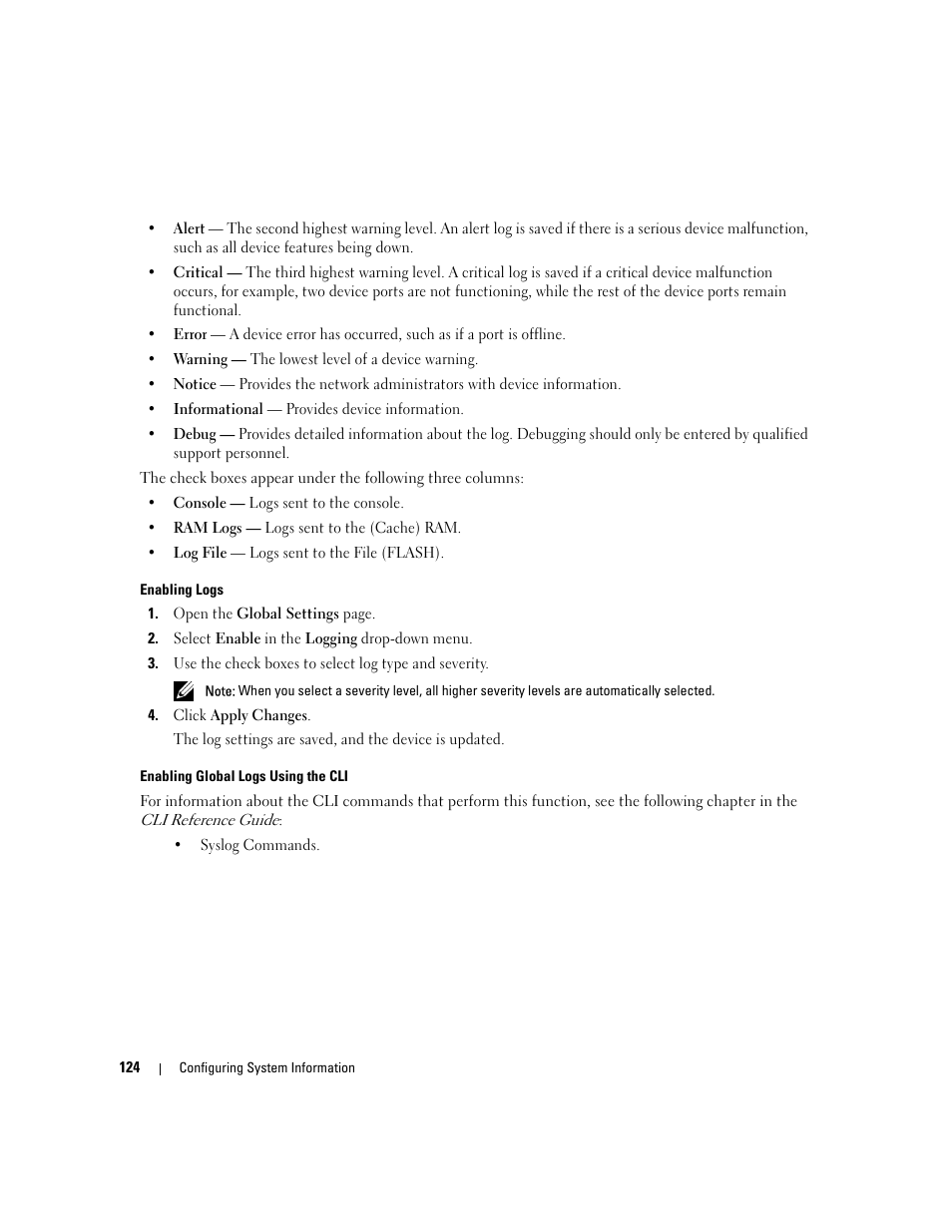 Dell POWEREDGE M1000E User Manual | Page 126 / 737