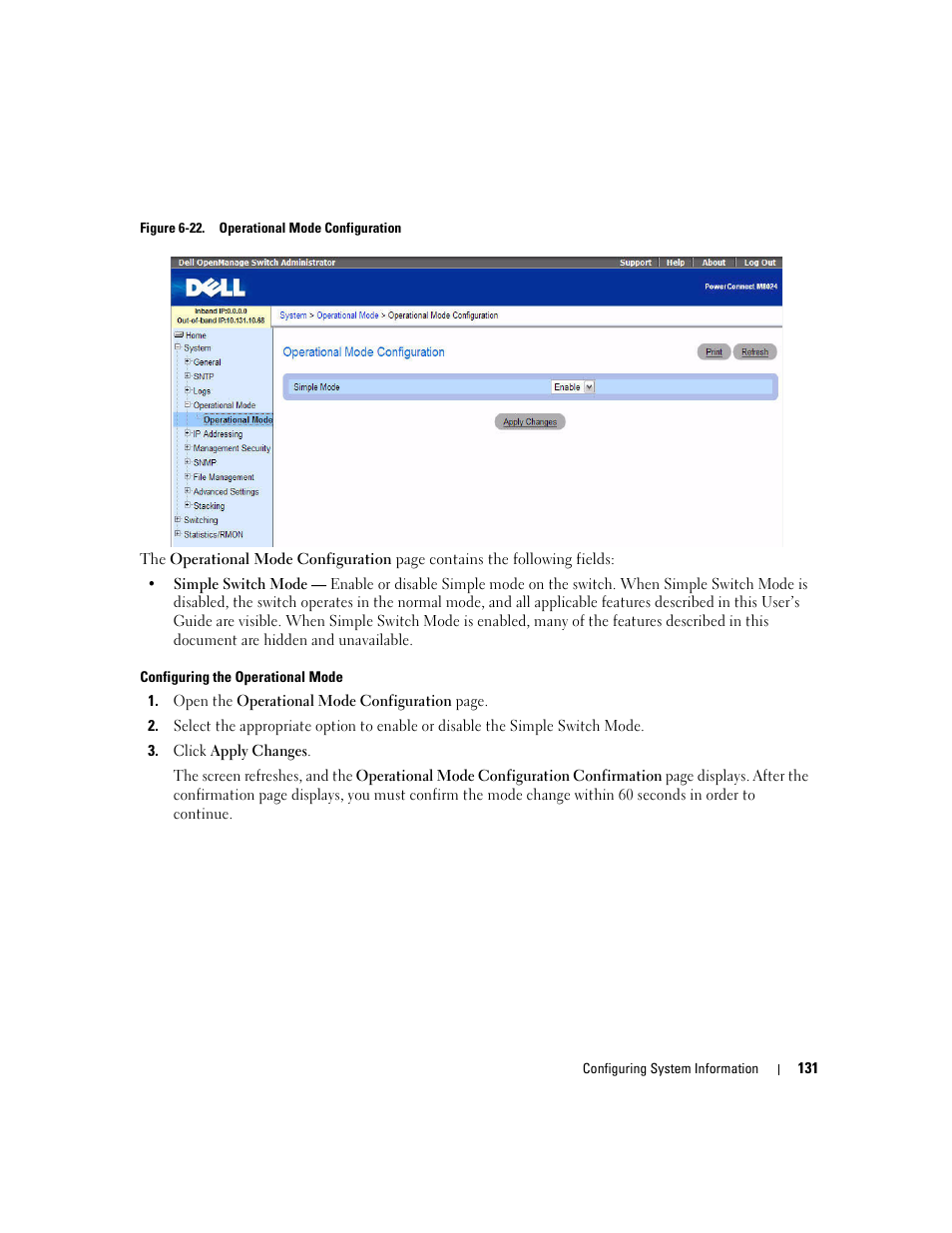 Dell POWEREDGE M1000E User Manual | Page 133 / 737