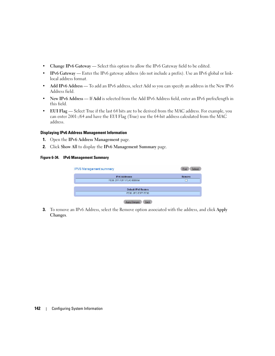 Dell POWEREDGE M1000E User Manual | Page 144 / 737