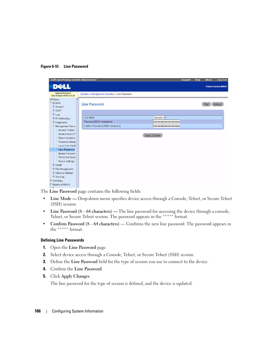 Dell POWEREDGE M1000E User Manual | Page 168 / 737