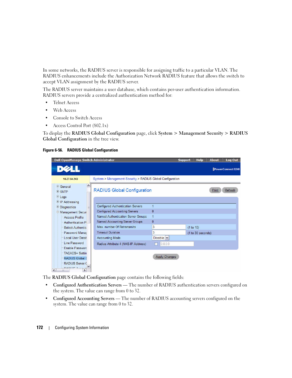 Dell POWEREDGE M1000E User Manual | Page 174 / 737