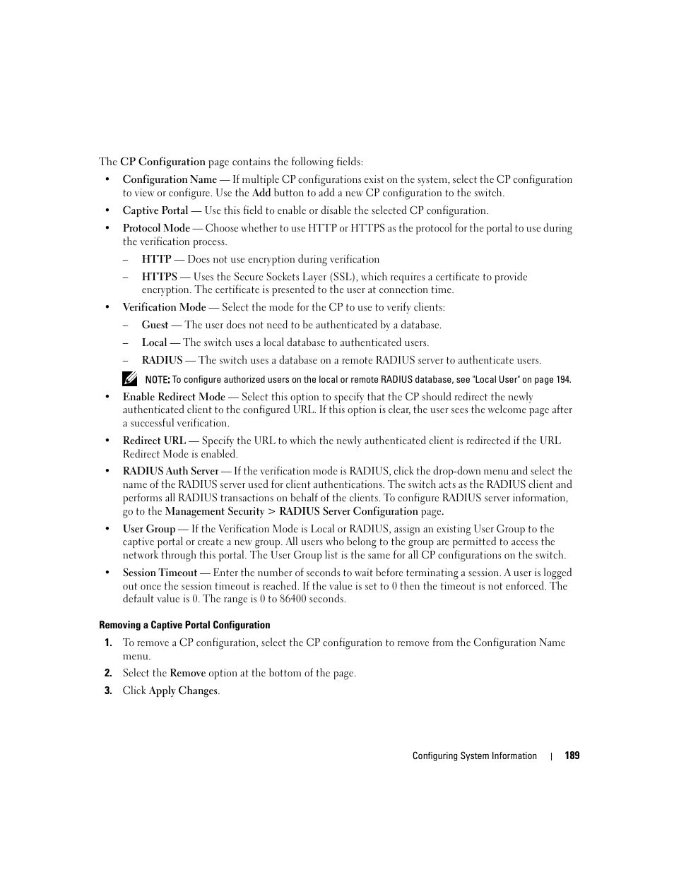 Dell POWEREDGE M1000E User Manual | Page 191 / 737