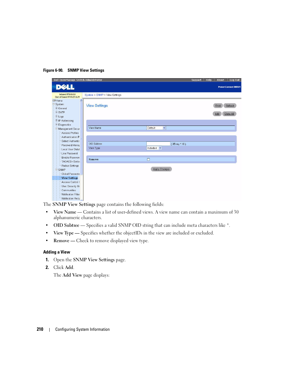 Dell POWEREDGE M1000E User Manual | Page 212 / 737