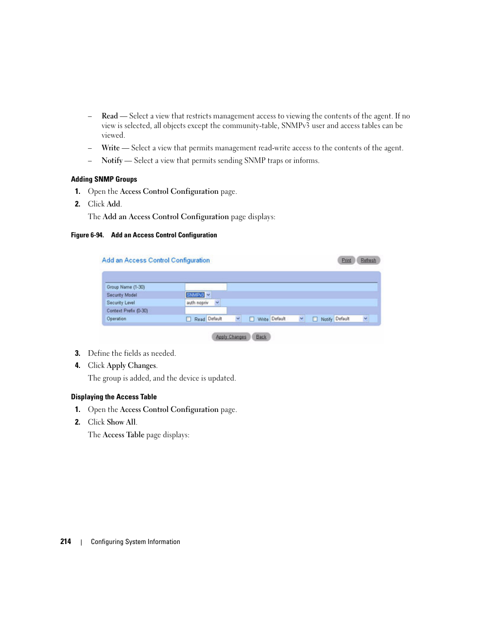 Dell POWEREDGE M1000E User Manual | Page 216 / 737