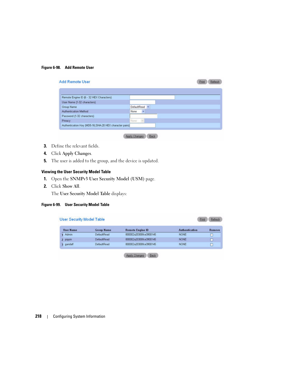 Dell POWEREDGE M1000E User Manual | Page 220 / 737