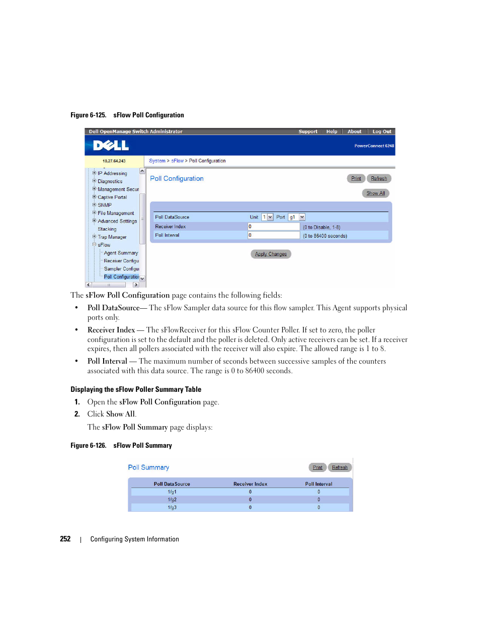 Dell POWEREDGE M1000E User Manual | Page 254 / 737