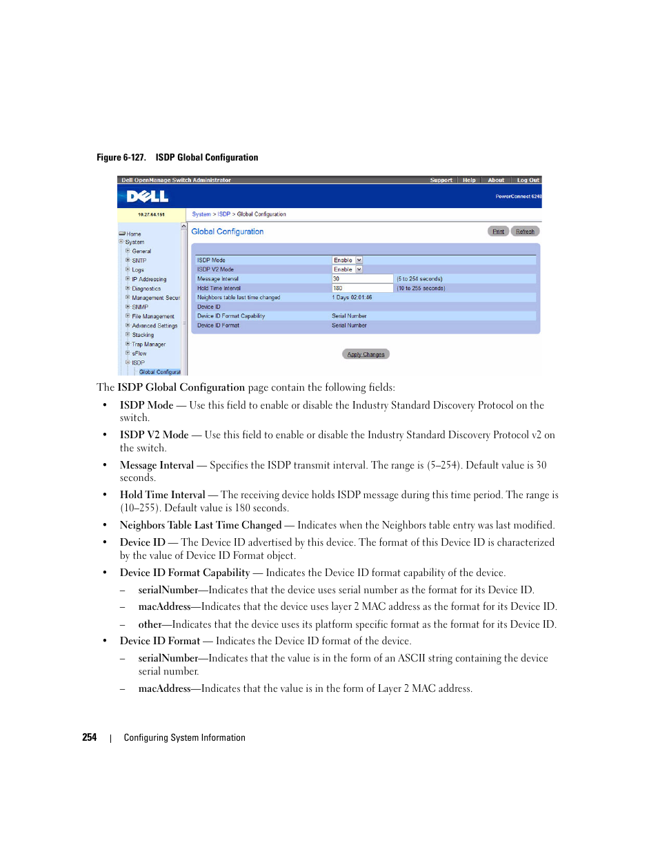 Dell POWEREDGE M1000E User Manual | Page 256 / 737