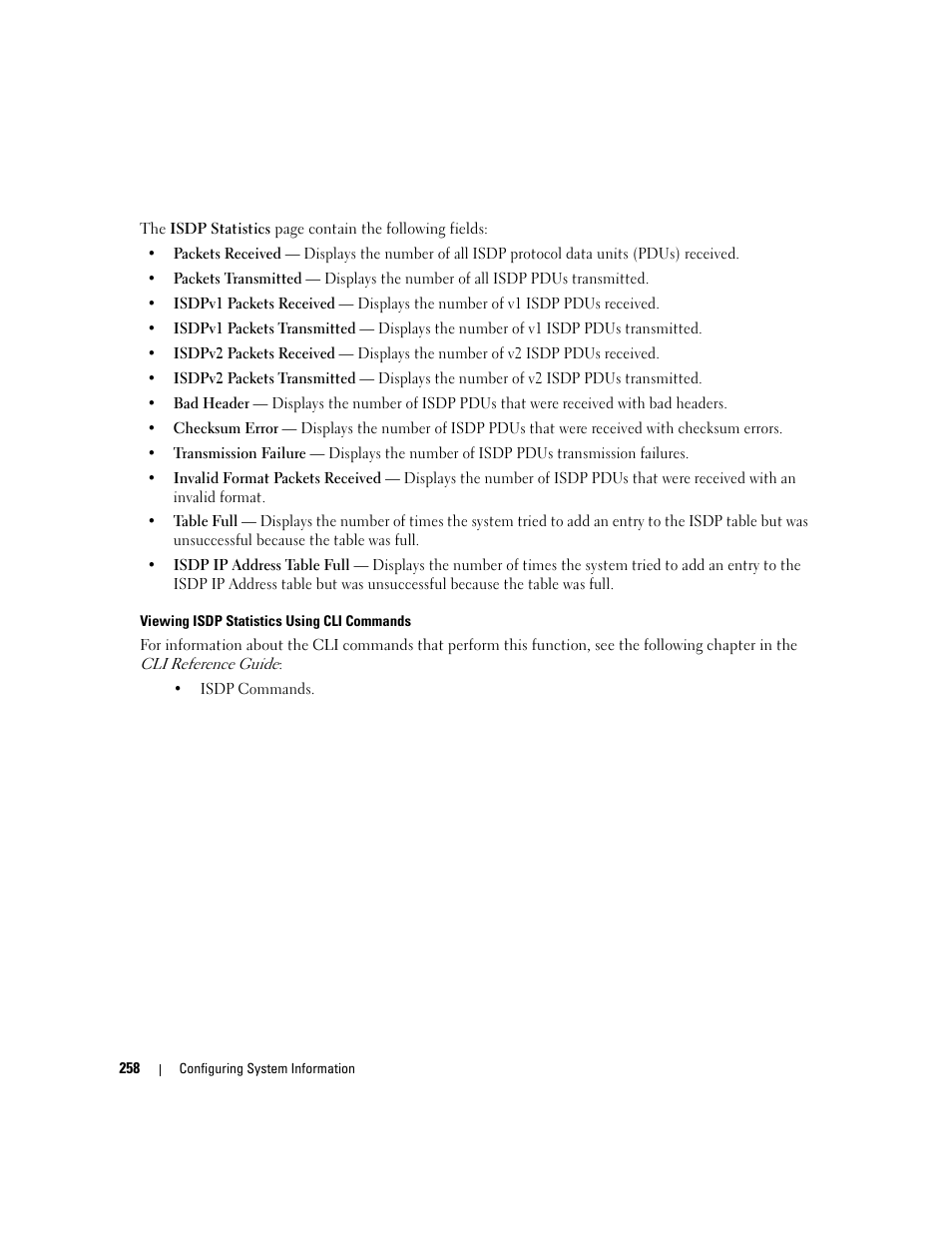 Dell POWEREDGE M1000E User Manual | Page 260 / 737