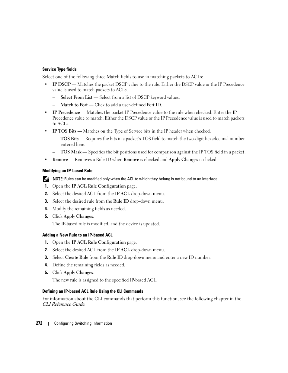 Dell POWEREDGE M1000E User Manual | Page 274 / 737