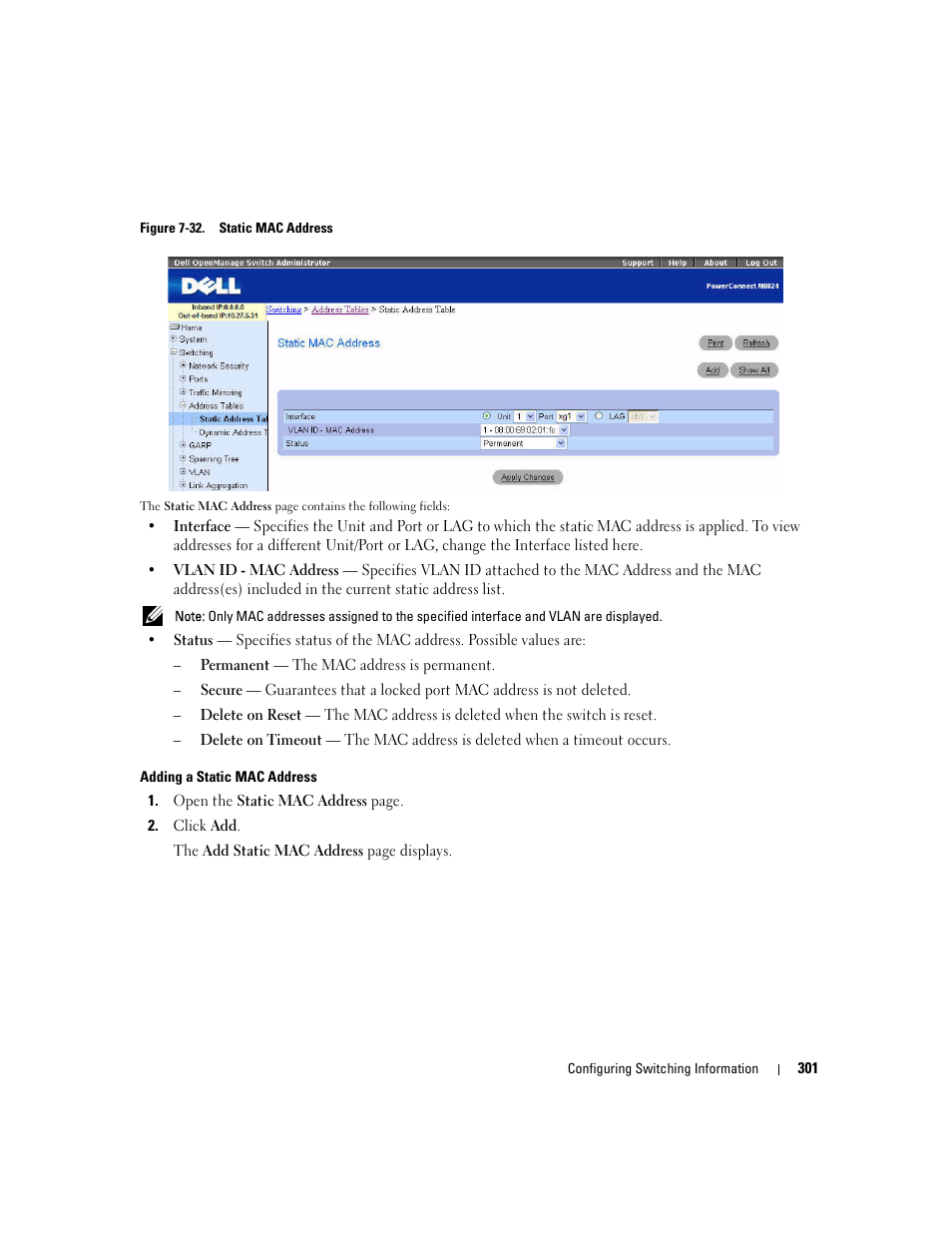 Dell POWEREDGE M1000E User Manual | Page 303 / 737