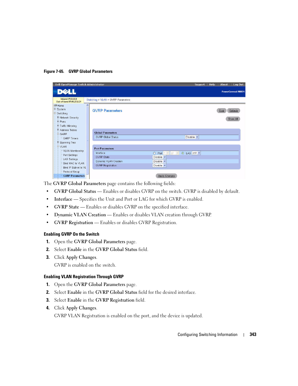 Dell POWEREDGE M1000E User Manual | Page 345 / 737