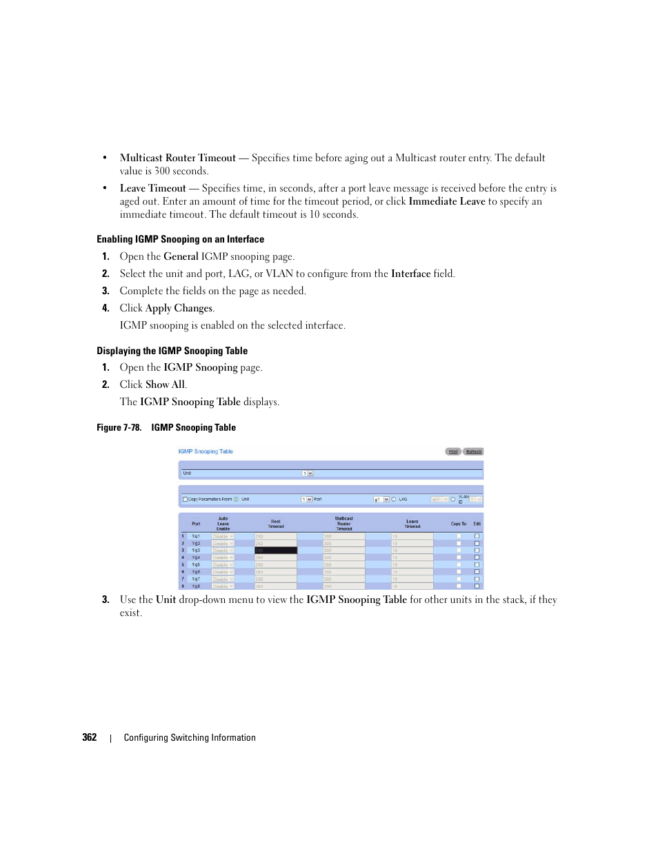 Dell POWEREDGE M1000E User Manual | Page 364 / 737