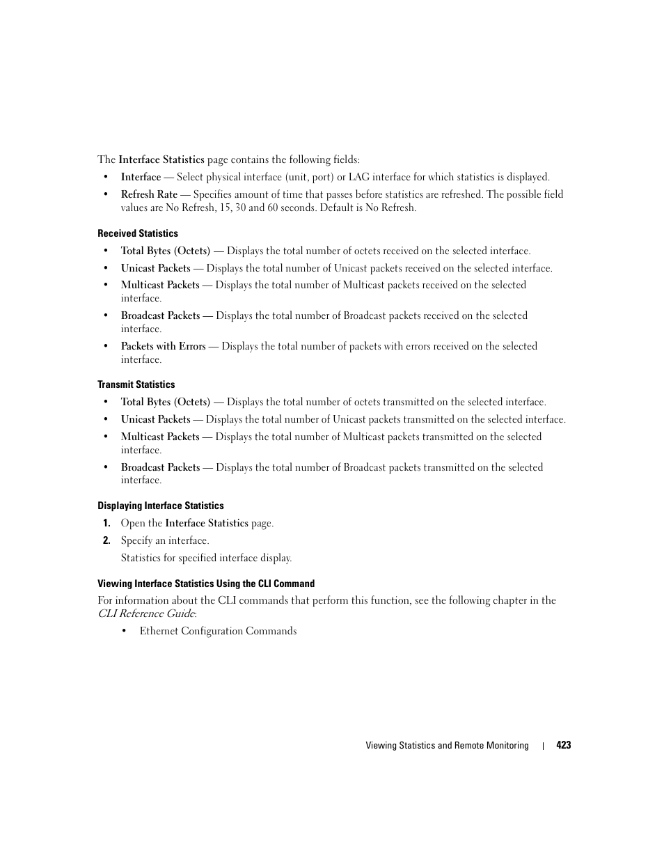 Dell POWEREDGE M1000E User Manual | Page 425 / 737