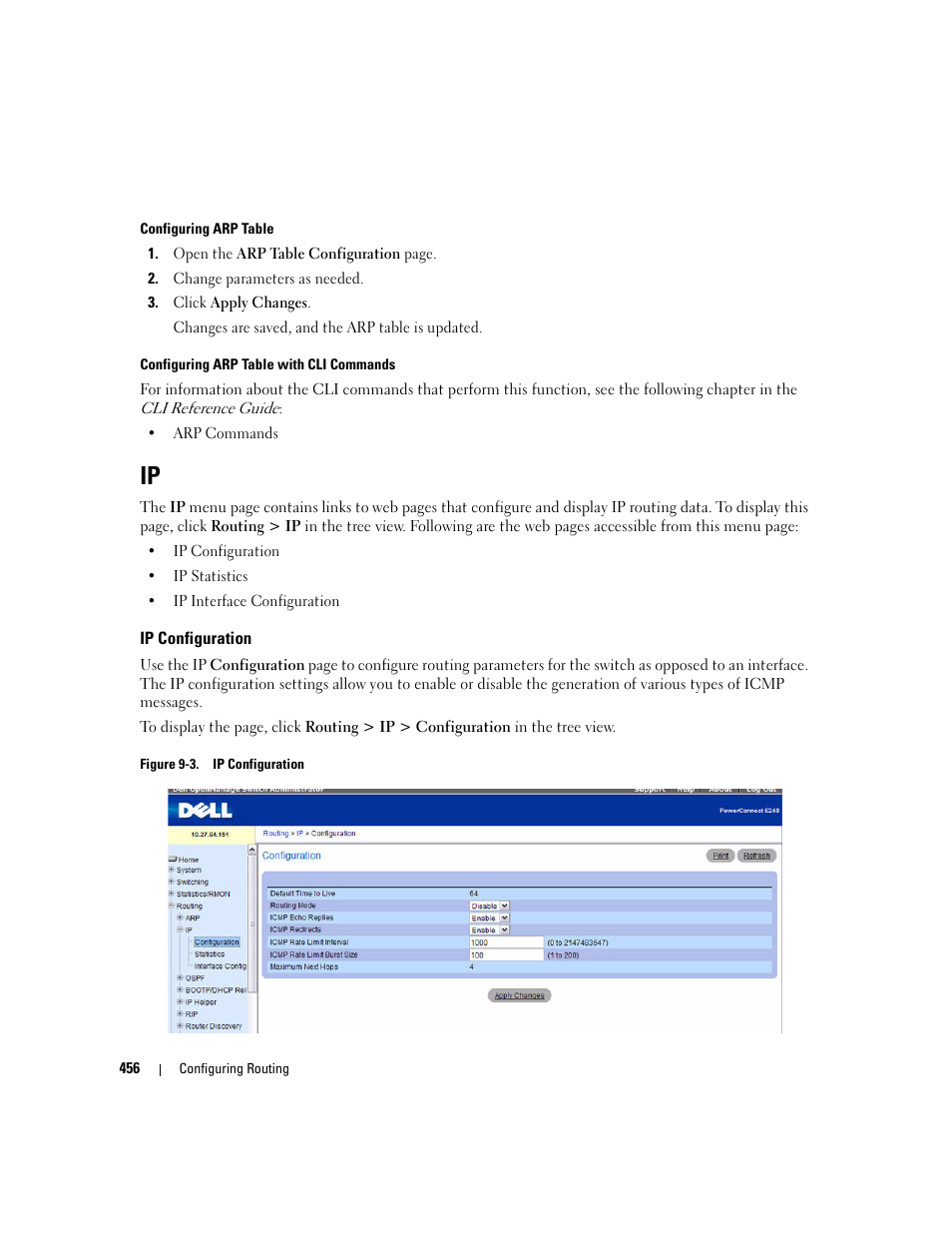 Ip configuration | Dell POWEREDGE M1000E User Manual | Page 458 / 737