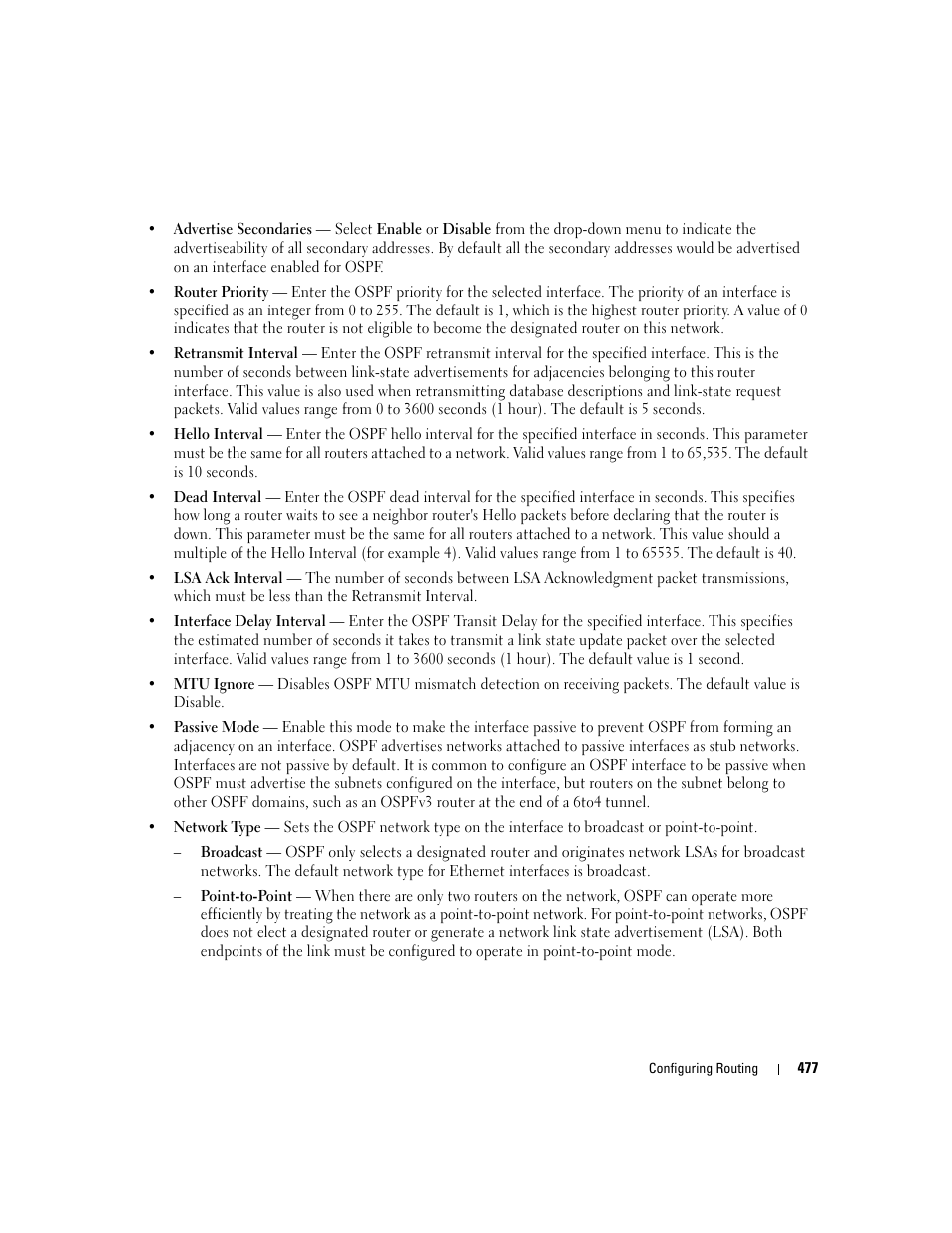 Dell POWEREDGE M1000E User Manual | Page 479 / 737