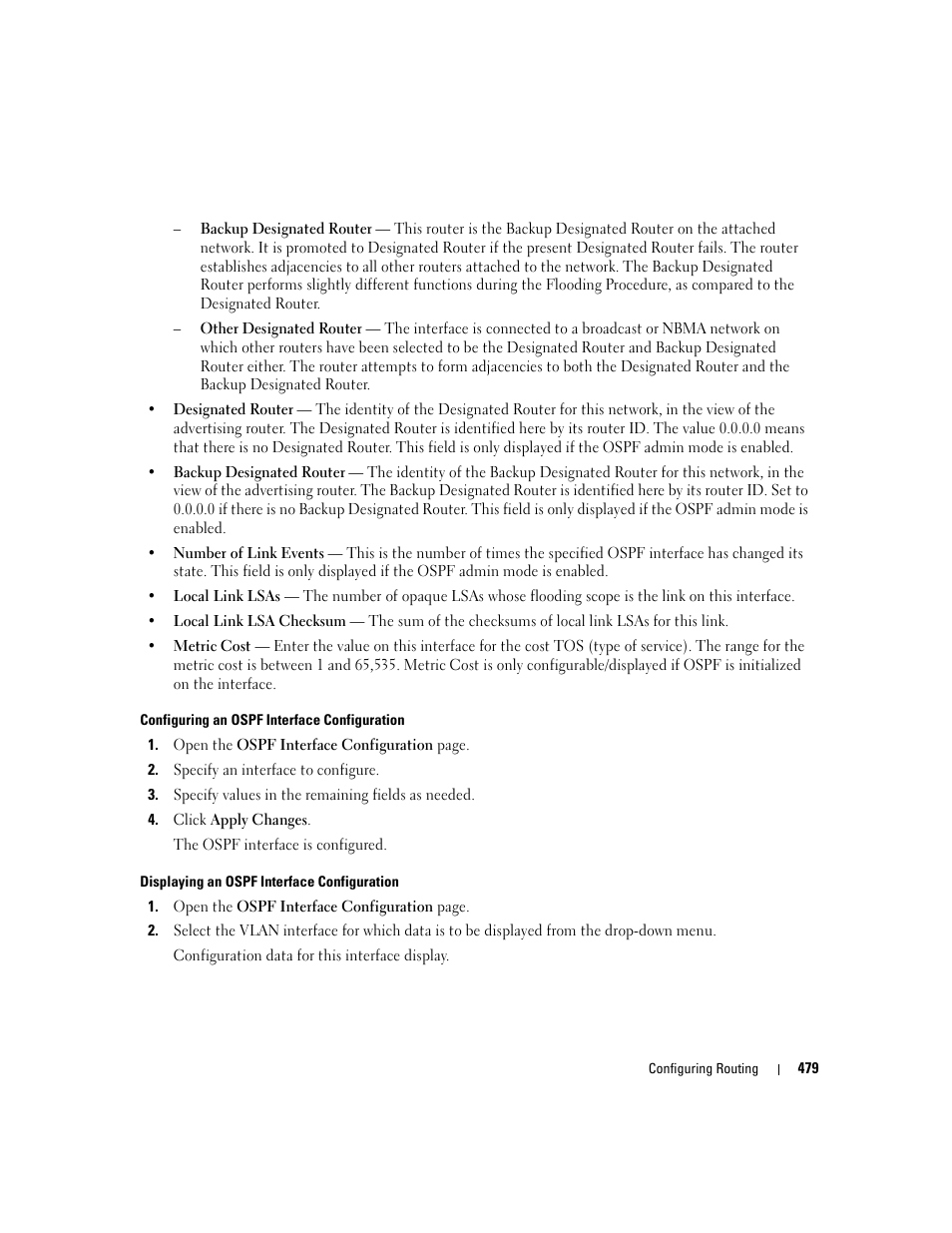 Dell POWEREDGE M1000E User Manual | Page 481 / 737