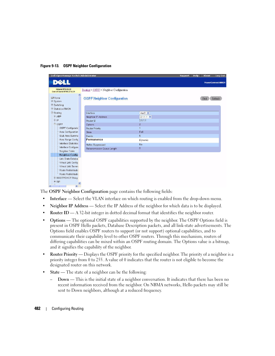 Dell POWEREDGE M1000E User Manual | Page 484 / 737