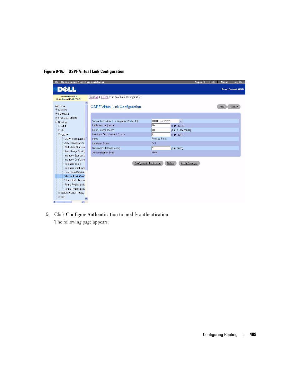 Dell POWEREDGE M1000E User Manual | Page 491 / 737