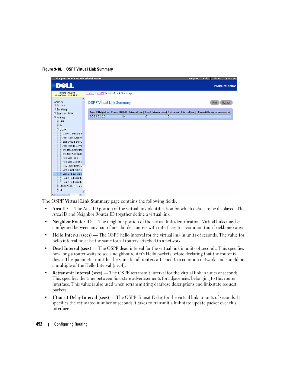 Dell POWEREDGE M1000E User Manual | Page 494 / 737