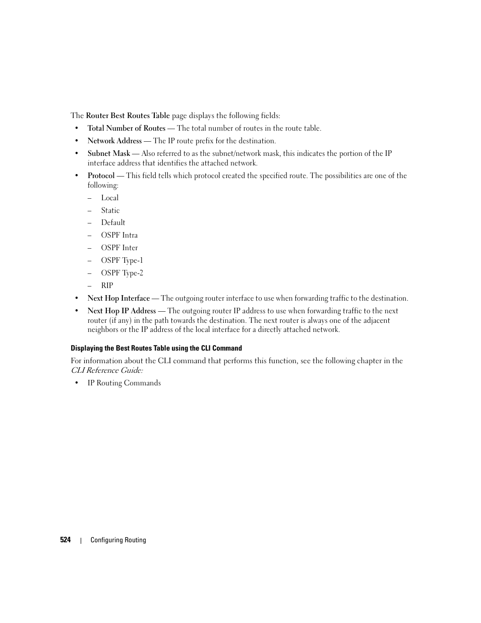 Dell POWEREDGE M1000E User Manual | Page 526 / 737