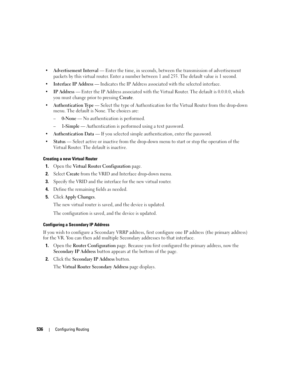 Dell POWEREDGE M1000E User Manual | Page 538 / 737