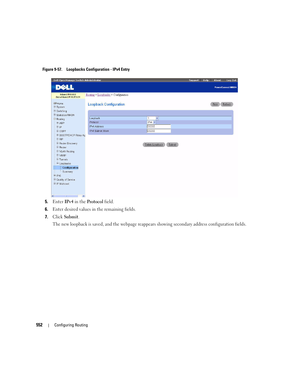 Dell POWEREDGE M1000E User Manual | Page 554 / 737