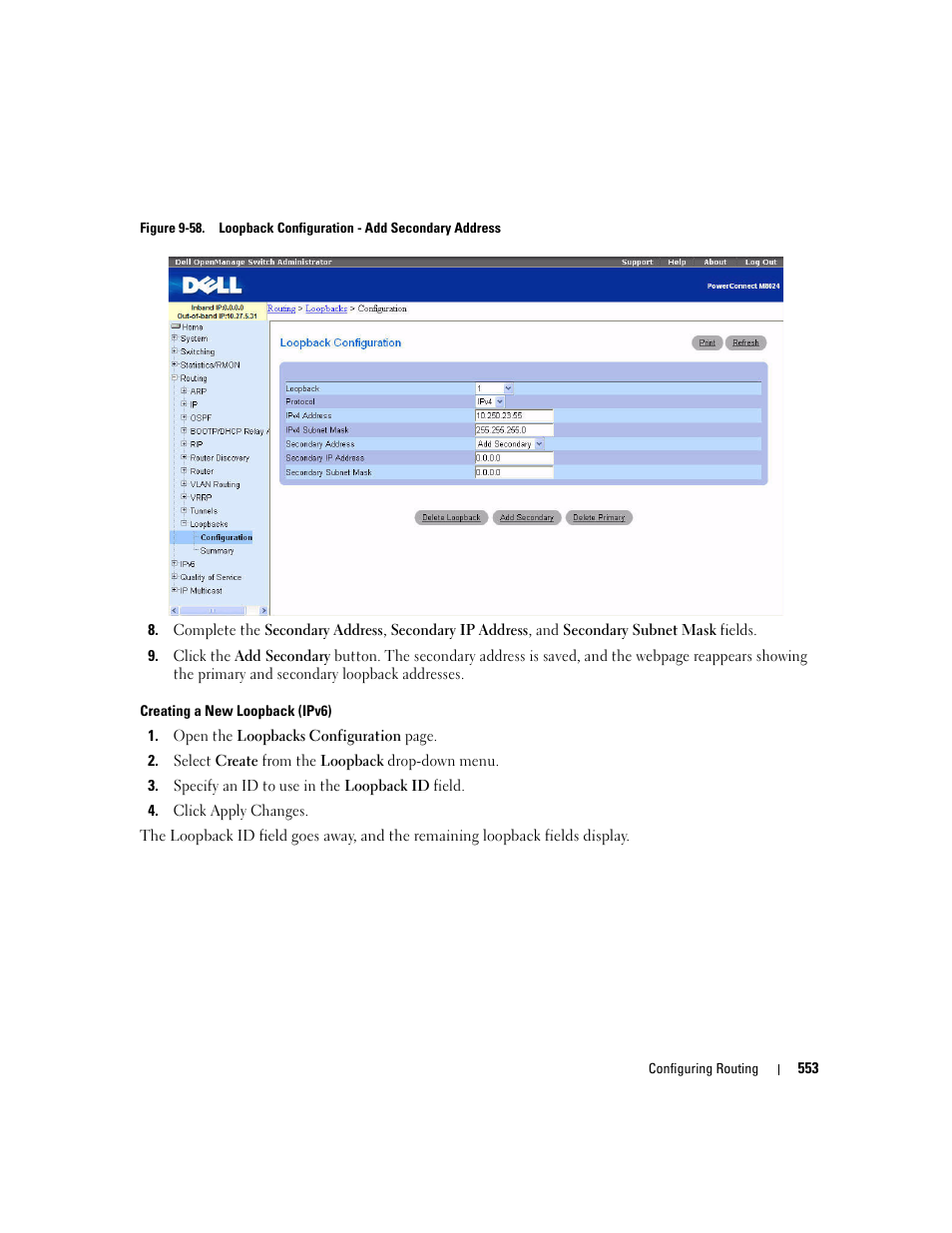 Dell POWEREDGE M1000E User Manual | Page 555 / 737